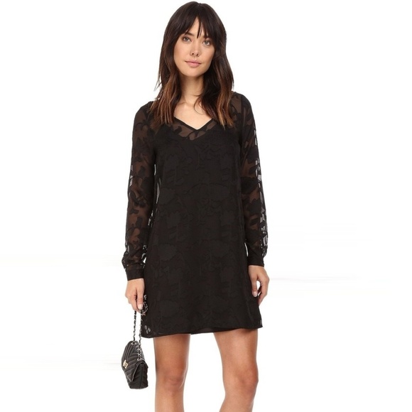Jack by BB Dakota Dresses & Skirts - Jack By BB Dakota Black Floral Flower Dress Medium